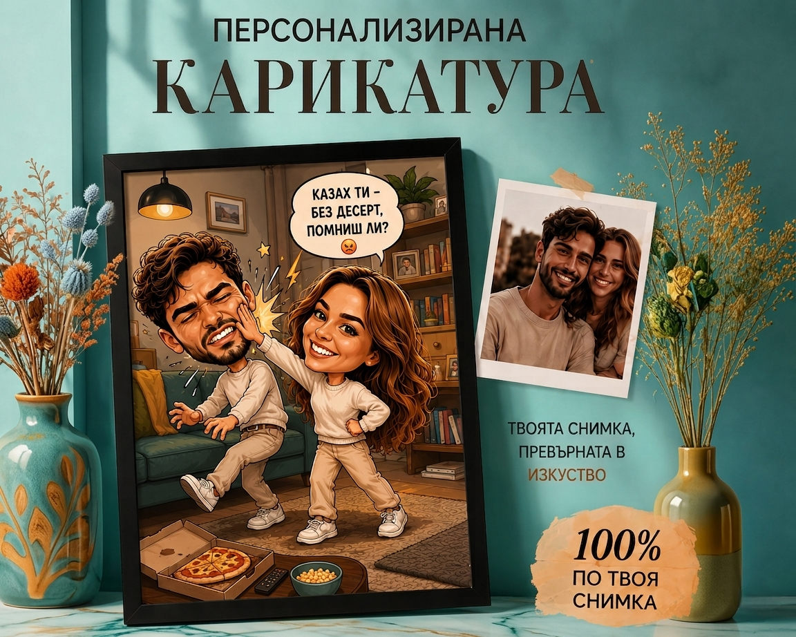 Карикатура по поръчка